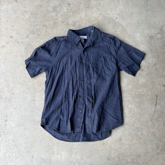 Buck Mason Shirt Mens XL Button Down short Sleeve Pocket Casual Workwear - Picture 1 of 2